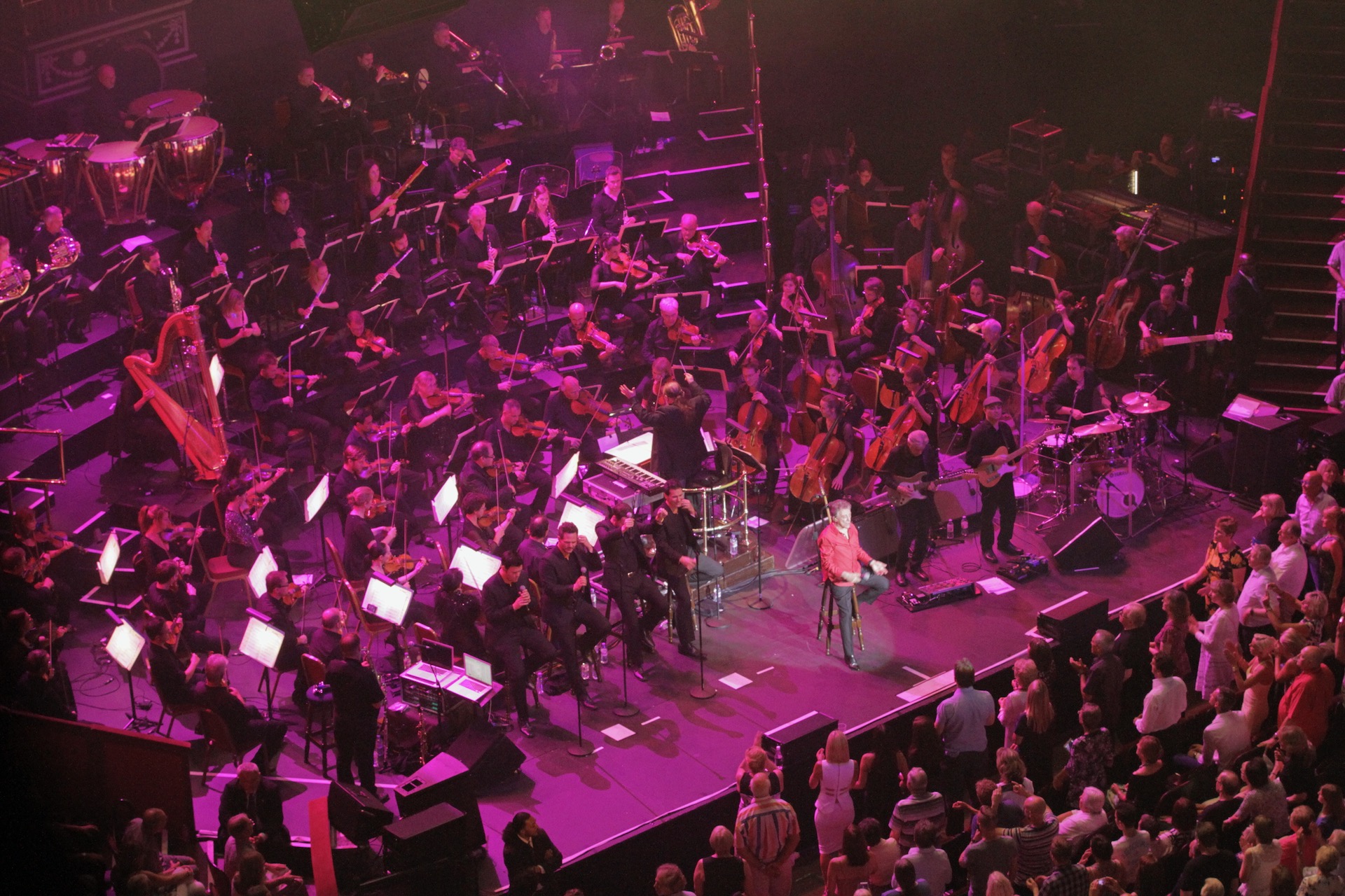 Royal Albert Hall w/Frankie Valli & London Symphony Orchestra (Photo: Emilio Valli)